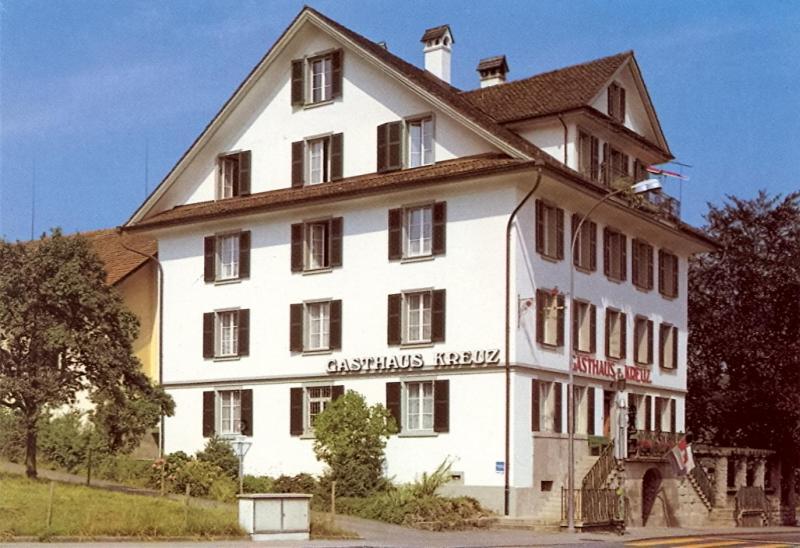 Gasthaus Zum Kreuz Meggen Kültér fotó